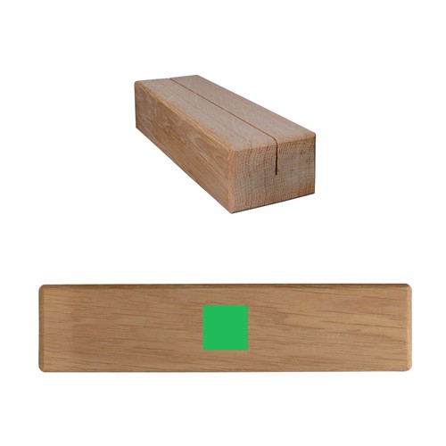 Menukaarthouder beuken A4