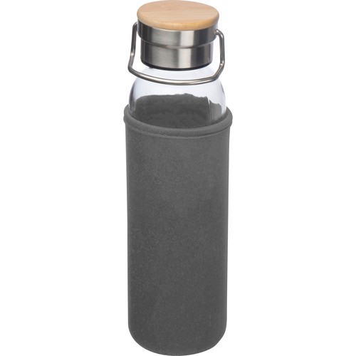 Bouteille en verre avec housse néoprène, 600 ml Bouteille en verre avec housse néoprène, 600 ml