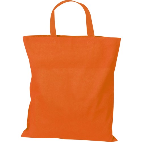 Bolsa de algodón con asas cortas