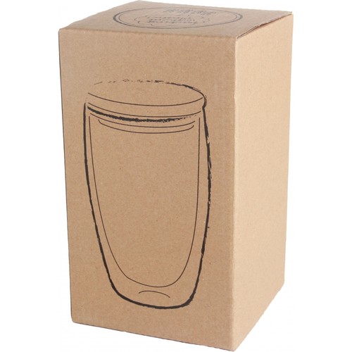 Double-walled glass with 500 ml filling capacity
