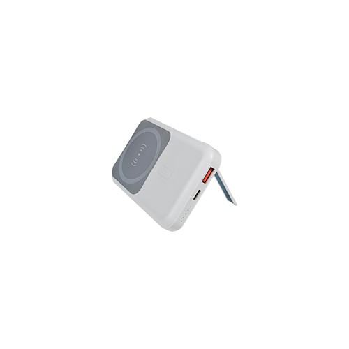 Banque d'alimentation magnétique PB-68 QI Chargement sans fil 10000 mAh Blanc Banque d'alimentation magnétique PB-68 QI Chargement sans fil 10000 mAh Blanc