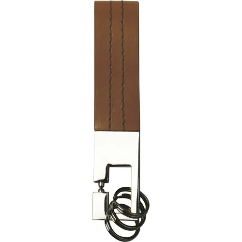 KEY CHAIN IN LEATHER AND METAL KEY CHAIN IN LEATHER AND METAL