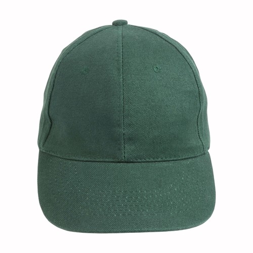 Thick cotton 6-panel cap with adjustable velcro strap Thick cotton 6-panel cap with adjustable velcro strap