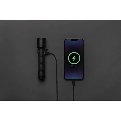 Gear X RCS recycled aluminum USB-rechargeable torch large