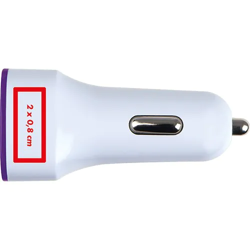 Adattatore per caricabatterie USB per auto Fruit