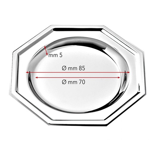 COASTER OCTAGONAL SET 6pcs -d=112 mm COASTER OCTAGONAL SET 6pcs -d=112 mm