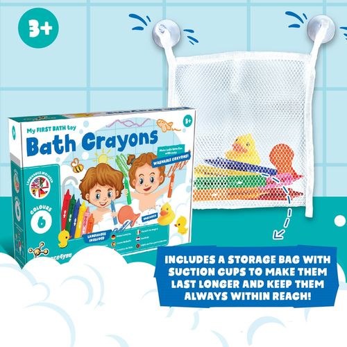 BATH CRAYONS. Giochi educativi per bambini