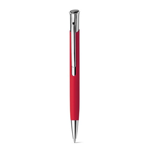 OLAF SOFT. Aluminium balpen met rubberen afwerking