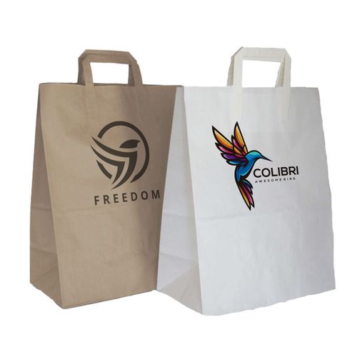 Flat Handle Paper Bag (42x32x14cm)