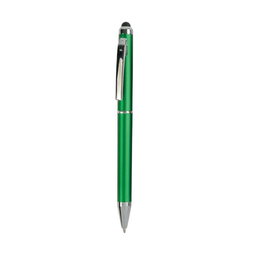 Penna twist in plastica con gommino per touch screen Penna twist in plastica con gommino per touch screen
