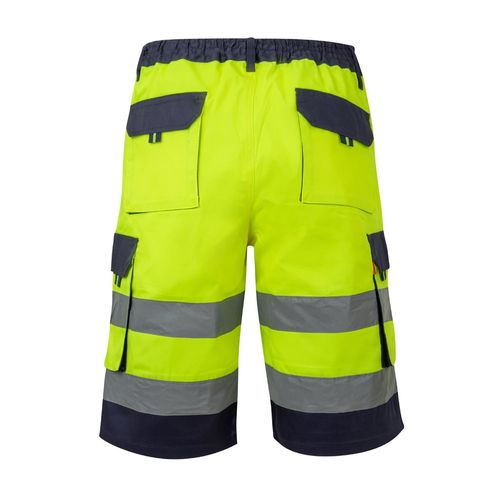 VL HADES. Bermuda bicolore multi-poches (210g/m²), en coton (20%) et polyester (80%) VL HADES. Bermuda bicolore multi-poches (210g/m²), en coton (20%) et polyester (80%)
