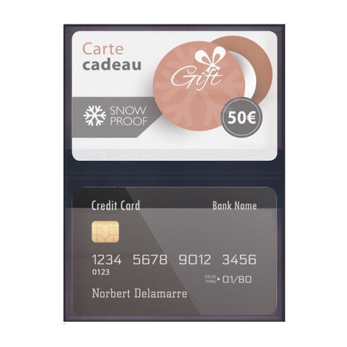 ETUI 2 CARTES PVC VELOURS ETUI 2 CARTES PVC VELOURS