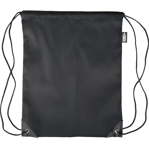 Gerecyclede rPET polyester (210D) trekkoord rugtas Enrique