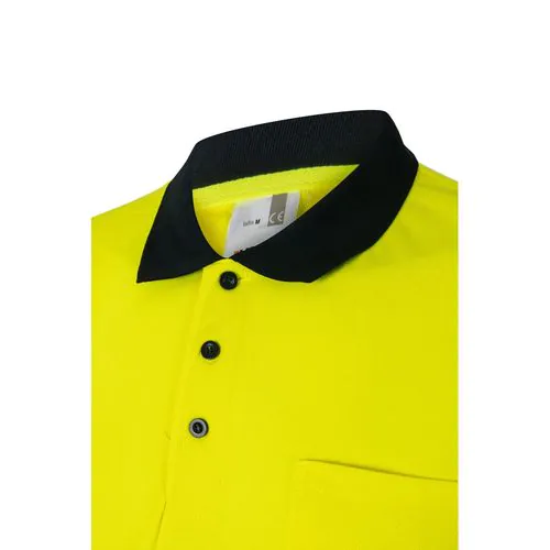 VL FORTUNA. Polo Bird-eye (140g/m²) à manches courtes, en polyester (100%) VL FORTUNA. Polo Bird-eye (140g/m²) à manches courtes, en polyester (100%)
