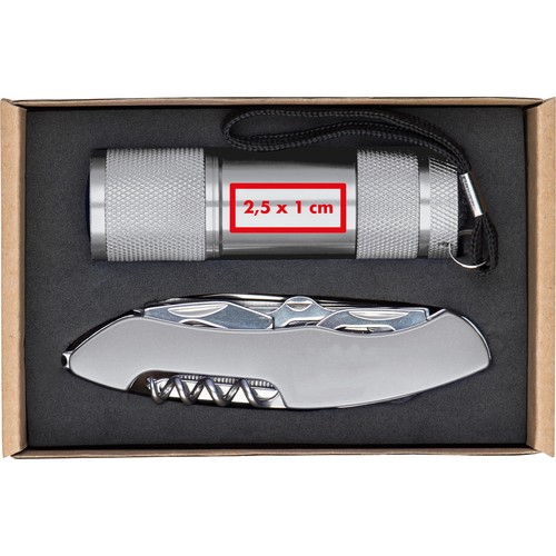 Zaklamp en zakmes-set Dover Zaklamp en zakmes-set Dover