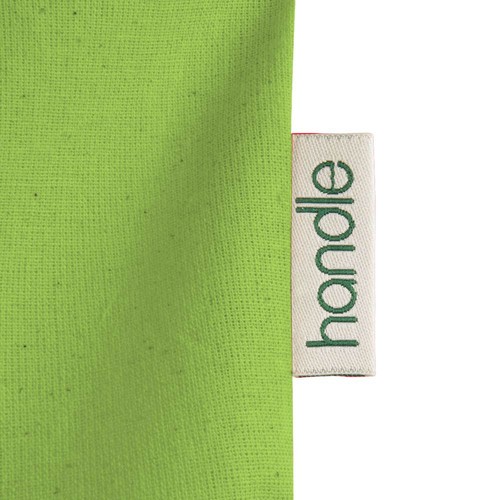 140 g/m2 organic cotton shopping bag, long handles 140 g/m2 organic cotton shopping bag, long handles