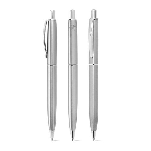DOOLI. Stainless steel ballpoint pen (53% recycled), with shiny body DOOLI. Stainless steel ballpoint pen (53% recycled), with shiny body
