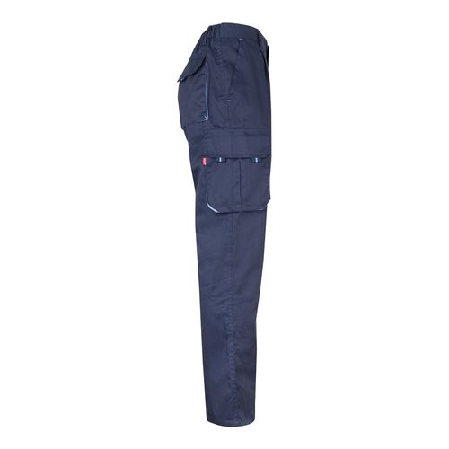 VL FIDES. Two-tone, multi-pocket stretch trousers (240g/m²), in cotton (46%), EME (38%) and polyester (16%) VL FIDES. Two-tone, multi-pocket stretch trousers (240g/m²), in cotton (46%), EME (38%) and polyester (16%)