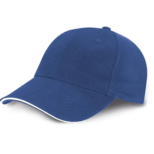 6 PANELS CAP IN 100% HEAVY BRUSHED COTTON