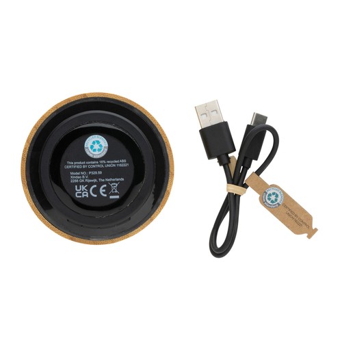 Enceinte 3W en bambou et ABS RCS Enceinte 3W en bambou et ABS RCS