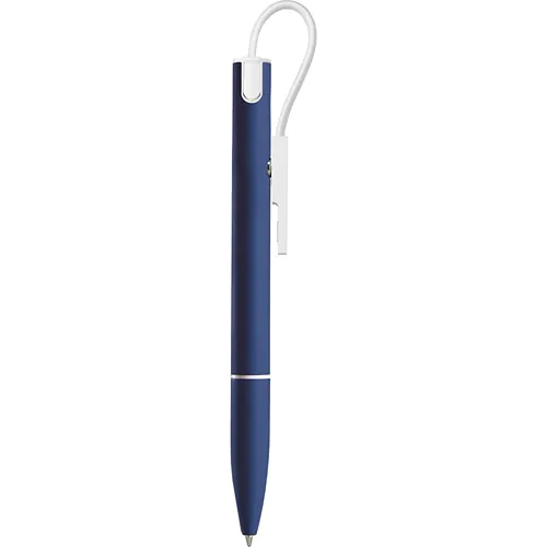 * PENNA A SFERA CON CAVETTO 2 IN 1 IN METALLO E PLASTICA * PENNA A SFERA CON CAVETTO 2 IN 1 IN METALLO E PLASTICA