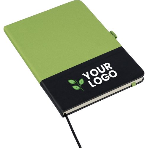 Carnet A5 en polyester rPET Yuna Carnet A5 en polyester rPET Yuna