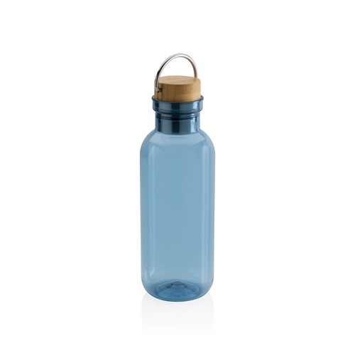 Bouteille 680ml en rPET RCS, couvercle en bambou