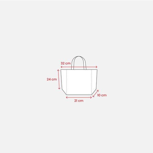 120 g/m2 cotton shopping bag, short handles and bottom gusset 120 g/m2 cotton shopping bag, short handles and bottom gusset