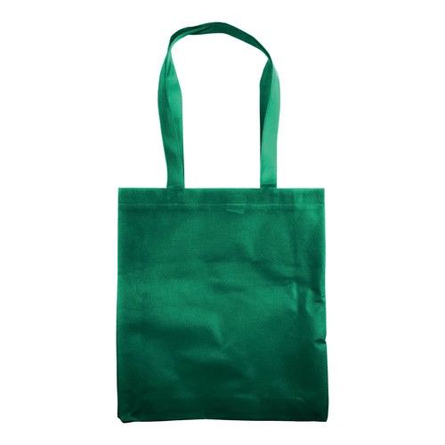 Stitched 80 g/m2 non-woven fabric shopping bag, long handles