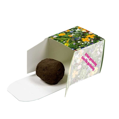 1 Flower-ball in a box - Standard design 1 Flower-ball in a box - Standard design
