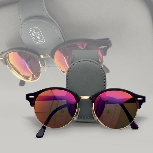 GLASSES HOLDER FOR SUN VISOR GLASSES HOLDER FOR SUN VISOR