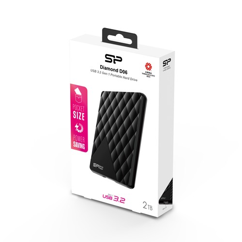 Hard Disc Silicon Power Diamond D06 2TB