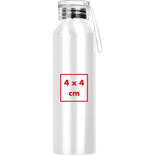 Recycled aluminum bottle Cork
