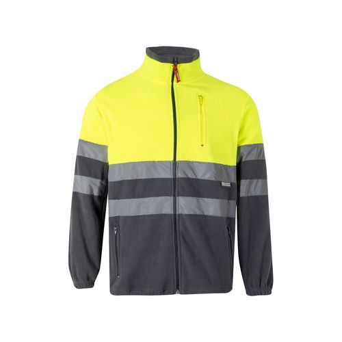 VL EROS. Tweekleurig fleecejack (280g/m²) van polyester (100%)