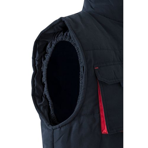 VL NERGAL. Padded vest, two-tone, multi-pocket (120g/m²), in polyester (100%) VL NERGAL. Padded vest, two-tone, multi-pocket (120g/m²), in polyester (100%)