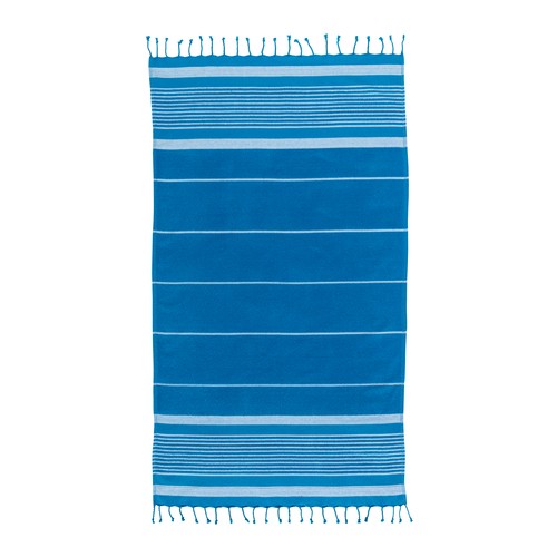 Serviette de plage en coton recyclé style fouta de 350 g/m2 Serviette de plage en coton recyclé style fouta de 350 g/m2