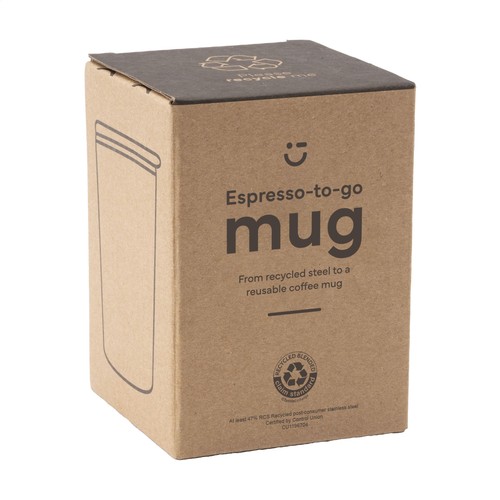 Espresso-to-Go Mug RCS Recycled Steel 170 ml Espresso-to-Go Mug RCS Recycled Steel 170 ml