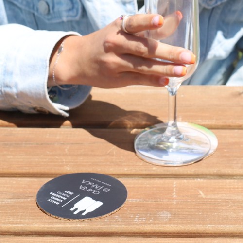 BASE DE TASSE EN LIÈGE 8CM PERSONNALISABLE BASE DE TASSE EN LIÈGE 8CM PERSONNALISABLE