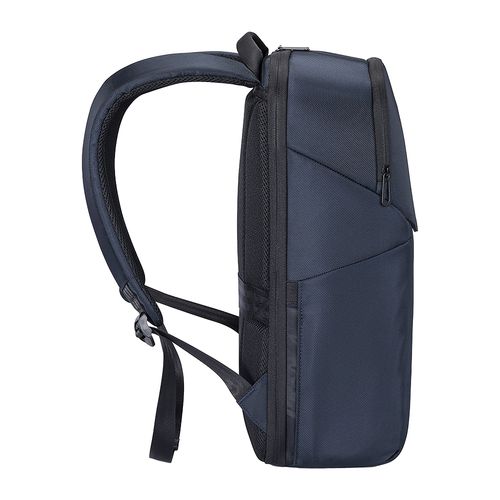 Laptop backpack (15) structured in twill polyester