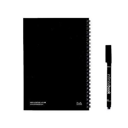 INFINITEBOOK PLAIN A5. A5 Infinitebook with flexible cover and 15 plain whiteboard pages INFINITEBOOK PLAIN A5. A5 Infinitebook with flexible cover and 15 plain whiteboard pages