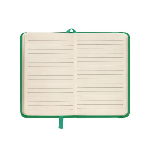 Bloc-notes avec couverture PU et élastique pour fermeture