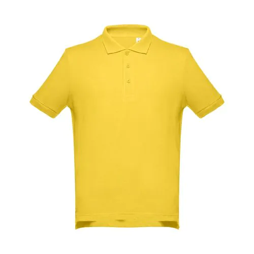 THC ADAM. Polo da uomo in cotone a maniche corte