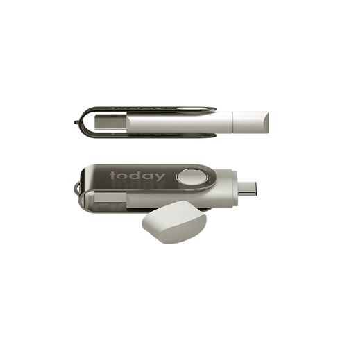 Plastic and metal USB key Twister-otg-type-c Plastic and metal USB key Twister-otg-type-c