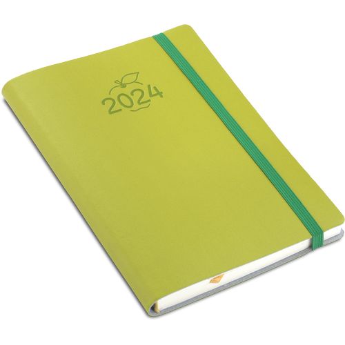 Diary with flexible cover - apple leather