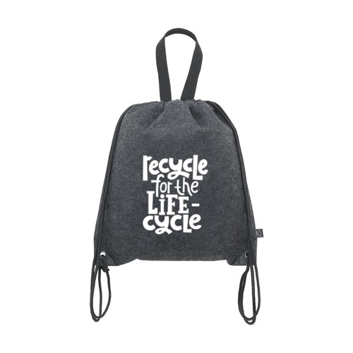 GRS RPET Felt PromoBag Plus backpack GRS RPET Felt PromoBag Plus backpack