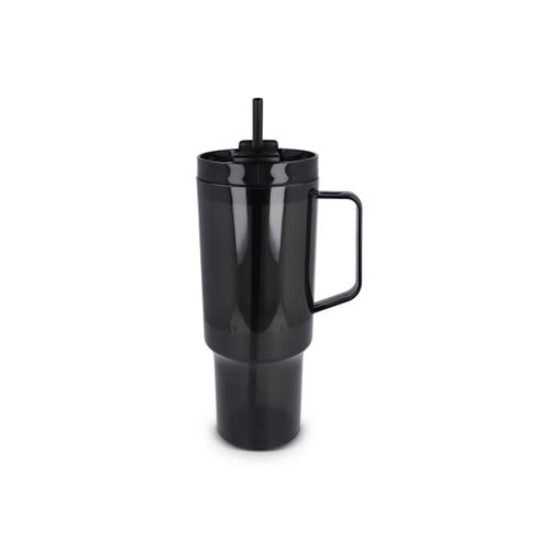 Kubek Miami z uchwytem, przezroczysty, 1,2 l, R-PET