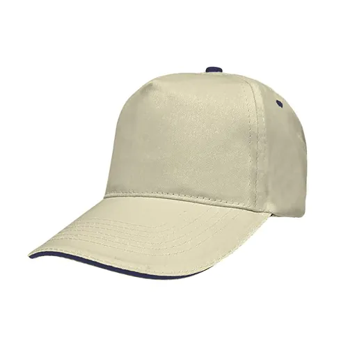 5 PANEL SANDWICH CAP IN 100% COTTON 5 PANEL SANDWICH CAP IN 100% COTTON