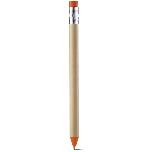 BALLPOINT PEN MADE OF PLASTIC AND RECYCLED CARDBOARD BALLPOINT PEN MADE OF PLASTIC AND RECYCLED CARDBOARD