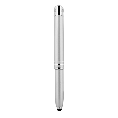 PENNA A SFERA TOUCH SCREEN E LUCE IN ALLUMINIO E METALLO