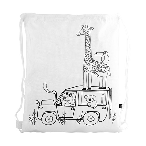 Borsa disegno per colorare Sesamo Borsa disegno per colorare Sesamo